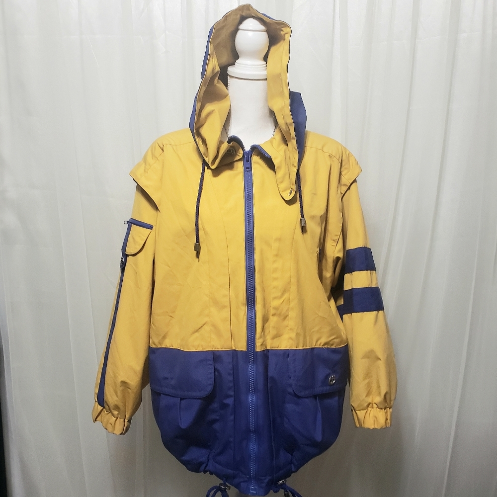 Vintage 80's Mulberry Street Sz L Full Zip Jacket - Picture 6 of 16